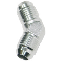 AF827-06S - Male -6 45 Deg Union Silver