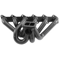 Aeroflow Ford Barra T4 Turbo Manifold GT35 GT42 High Mount 50mm WG AF8277-3000