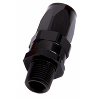 AF830-06-06BLK - MALE 3/8" NPT STRAIGHT TO -6AN
