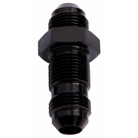 AF832-12BLK - STRAIGHT BULKHEAD -12AN