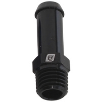 AF841-04-01BLK - MALE 1/16" NPT TO 1/4" BARB