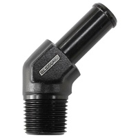 AF845-08ANBLK - 45 DEG 3/8" NPT TO -8 100/450