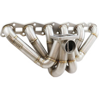 Aeroflow Boosted Nissan RB30 T4 Stainless Steel Turbo Manifold