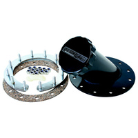 AF85-3000BLK - 45 DEG 2-1/2" x 5" REMOTE FUEL
