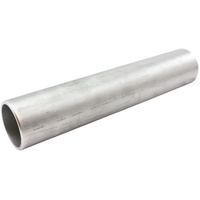 Aeroflow Boosted 2" (50mm) Thick Wall Stainless Steel Tube, Straight 300mm Long - 1/8" Wall Thickness