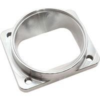 Aeroflow Boosted Transitional Turbo Flange - T4 to 3-1/2" Pipe - Stainless Steel Flange