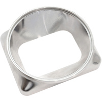 Aeroflow Boosted Transitional Turbo Flange - T4 to 4" Pipe - Stainless Steel Flange