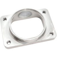 Aeroflow Boosted Transitional Turbo Flange - T6 to 3-1/2" Pipe - Stainless Steel Flange