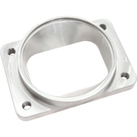 Aeroflow Boosted Transitional Turbo Flange - T6 to 4" Pipe - Stainless Steel Flange