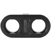 AF88-2006BLK - BILLET BULKHEAD 2 PORT UNIVERS