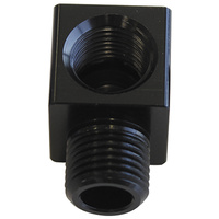 AF896-02BLK - 90 DEG MALE TO F/MALE 1/8"