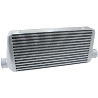 Aeroflow Race Series Aluminium Intercooler with 3" Inlet/Outlets Silver Finish. 600 x 300 x 100mm