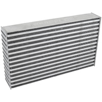 Aeroflow Race Series Intercooler 500x300x76mm Core Raw Aluminium
