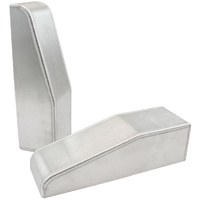 Aeroflow Top/Bottom Inlet/Outlet Intercooler End Tanks - 300mm Tall x 88mm Wide, Sold as a Pair