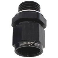 AF906-08-M12BLK - M12 X 1.5 TO -8 FEMALE SWIVEL