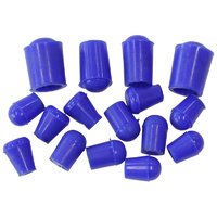 AF9091-016-01 - Vac blank off plugs (16) blue