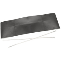 Aeroflow Starter Motor Heat Shield Black Finish Flexible Aluminised Hot Shield