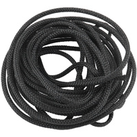 Aeroflow Heat Flex Braid Sleeve Wrap 1/8" 3.1mm ID x 7.6M Black AF91-7549
