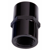 AF910-04BLK - FEMALE COUPLER 1/4" NPT