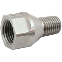 Aeroflow NPT Pipe Expander 1/8" to 1/16" Stainless Steel
