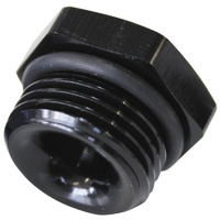 AF912-P08-02BLK - -8ORB PORT REDUCER TO 1/8" NPT