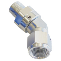 AF919-06-06S - 45 DEG 3/8" NPT TO -6AN FEMALE