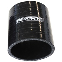 Aeroflow Silicone Hose Str Black I.D 2.50" 63Mm Wall 5.3Mm 76mm Long Af 9201-250
