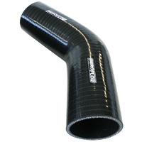 AF9202-075 - Silicone Hose 45 Deg; Black