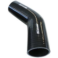 AF9202-200 - Silicone Hose 45 Deg; Black