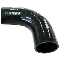 Aeroflow Silicone Hose 90 Deg Black I.D 1.25" 32Mm Wall 4.5mm 150mm AF9203-125
