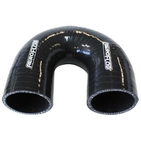 AF9206-100 - Silicone Hose 180 Deg; Black