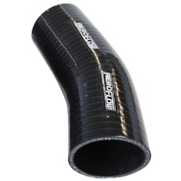 Aeroflow Silicone Hose 23 Deg Black I.D 2.75" 70Mm Wall 5.3Mm 125mm AF9207-275