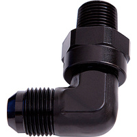 AF922-04-02BLK - 90 DEG 1/8" NPT TO -4AN