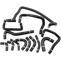 Aeroflow Silicone Heater & Radiator Hose Kits, Black - Suit Nissan R32, R33 & R34 GTR with RB26
