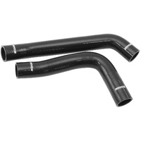 Aeroflow Silicone Radiator Hose Kits, Black - Suit Holden HQ, HJ, HX & HZ with 253-308