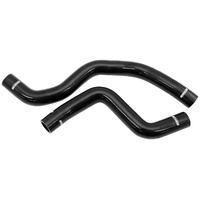 Aeroflow Silicone Radiator Hose Kits, Black - Suit Mitsubishi EVO 7 & 8, 2000-2005