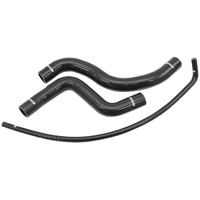 Aeroflow Silicone Radiator Hose Kits, Black - Suit Mitsubishi EVO 9, 2007-2008