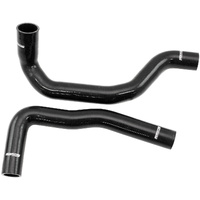Aeroflow Silicone Radiator Hose Kits, Black - Suit Toyota Supra 2JZ, with VVTI & Chaser JZX100 with 1JZ