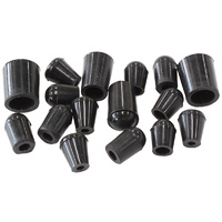 AF9291-016-01 - Vac blank off plugs (16) black