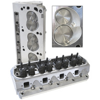 Aeroflow Comp 175cc Aluminium Cylinder Heads 60cc Chamber for Ford 302 351 Windsor