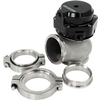 Aeroflow 50mm External Wastegate Black 14 PSI 1 Bar Spring AF9552-1002
