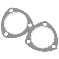 AF9554-2500 - 2.5" 3 BOLT EXHAUST GRAPHITE
