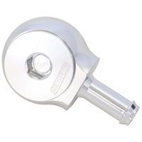 Aeroflow 90 Deg Low Profile -10 ORB to 5/16" Barb Silver AF959-05-10S
