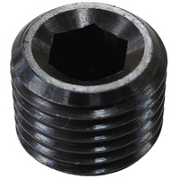 AF979-06BLK - 3/8" NPT PORT PLUG STEEL BLACK