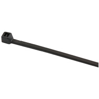 Aeroflow Standard Cable Ties 2.5mm x 150mm 100 Pack Nylon 66 Black