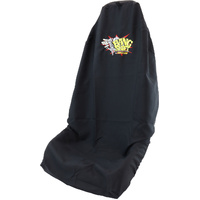 Aeroflow Bang Shift Throw Seat Cover Black with Shifter Logo