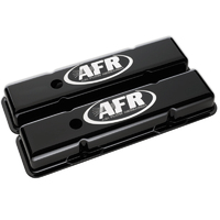 AFR AFR SBF Standard Valve Covers Polished Aluminium Includes rubber grommets & baffles (Inside Height 2.75â€)
