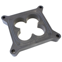 Air Flow Research Carburettor Spacer - Phenolic Plastic Open Lighweight Clover Leaf Suit 4150 Series AFR4450