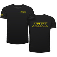 Aeroflow Xtreme Traction Radial XTR Black X Large T-Shirt - XTR Tyre Logo