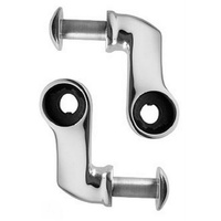American Hot Rod Parts Polished S/S Lower Front Bolt-On Shock Mounts AHRP60643